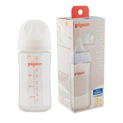 Pigeon Mamadera Mamadera Softouch vidrio 240ml - Pigeon 80838