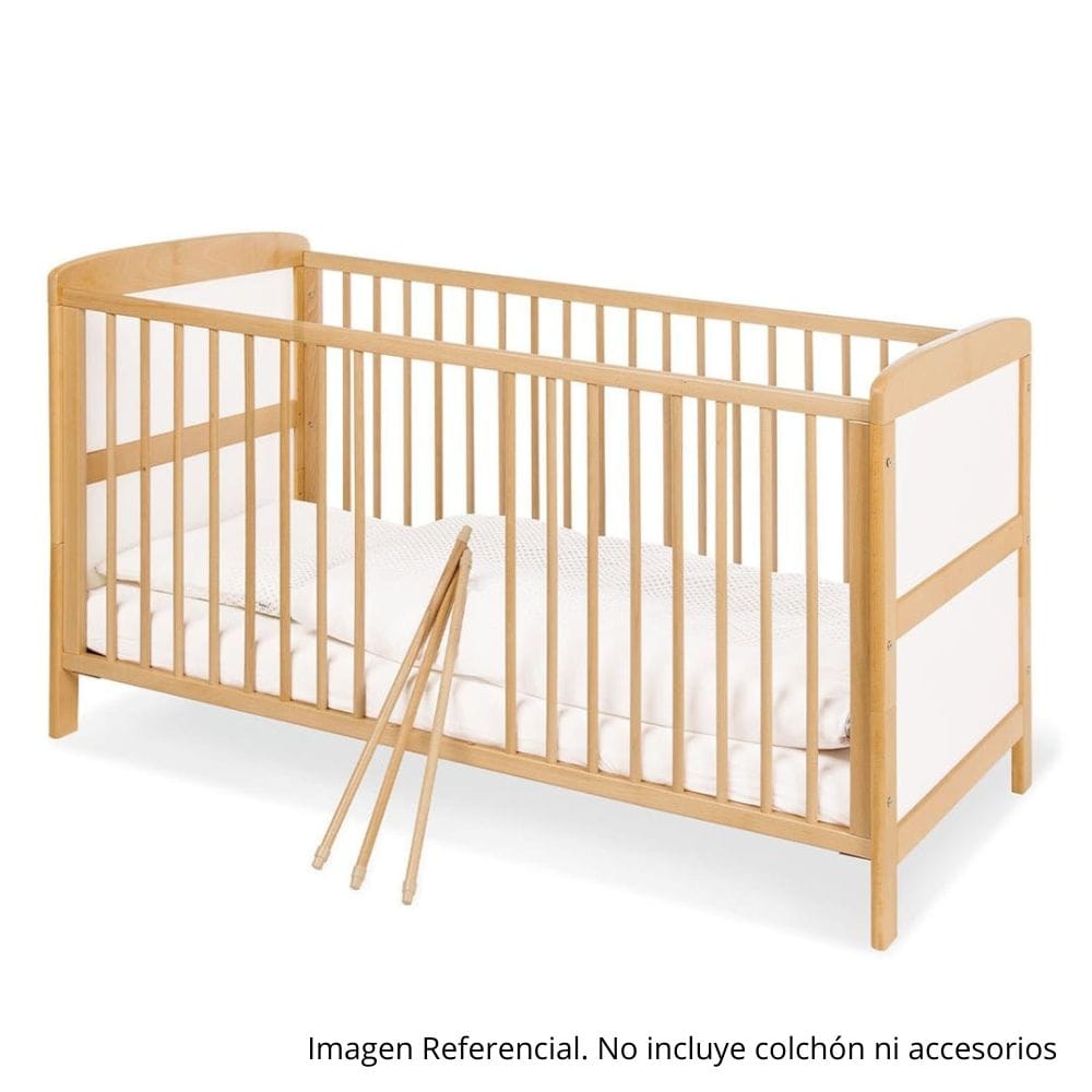 Pinolino cunas Cuna de madera Florian 140 x 70 sin colchón - Pinolino PL110095