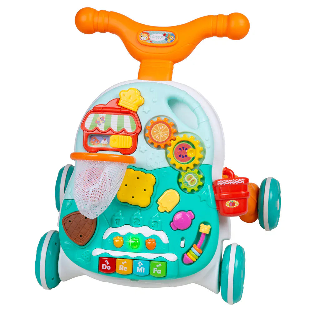 Playgro Juguetes de actividades para bebés Mesa y Caminadora 2 en 1 - Playgro 05051689138