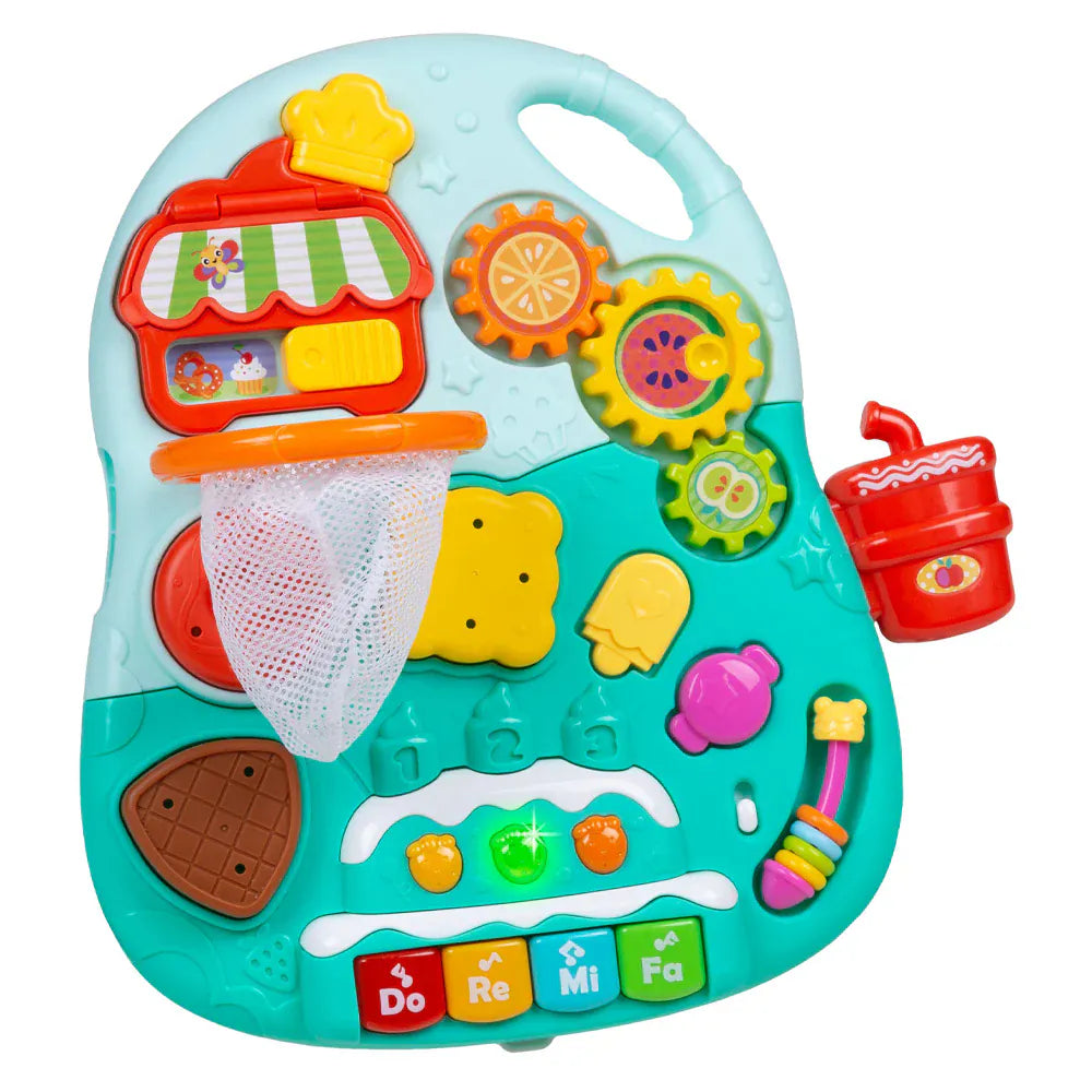 Playgro Juguetes de actividades para bebés Mesa y Caminadora 2 en 1 - Playgro 05051689138