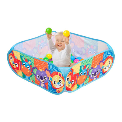 Playgro Juguetes de actividades para bebés Piscina de Pelotas Adventure Pals -Playgro 05051589028