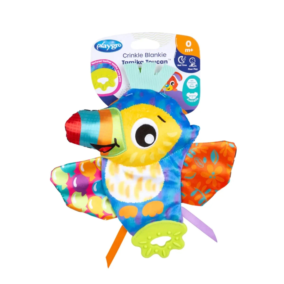 Playgro Peluches Peluche Mordedor Tucán Tamika - Playgro 05051589055