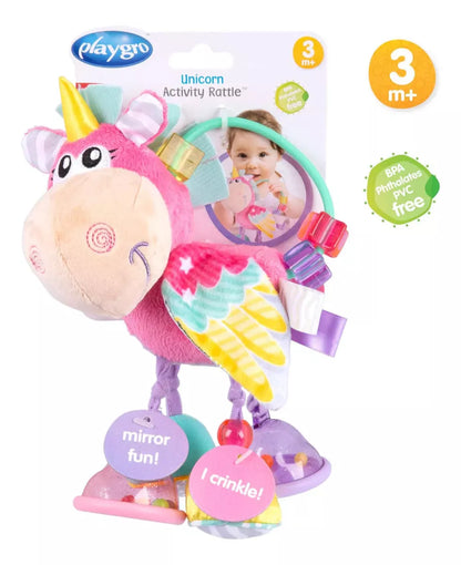 Playgro Sonajero Sonajero Unicornio de Actividades - Playgro 05051588463