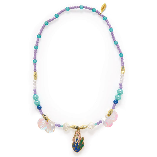 PLUME Arte / Manualidades Collar Alizée – Accesorio Infantil con Dijes de Sirena - Djeco DD05760