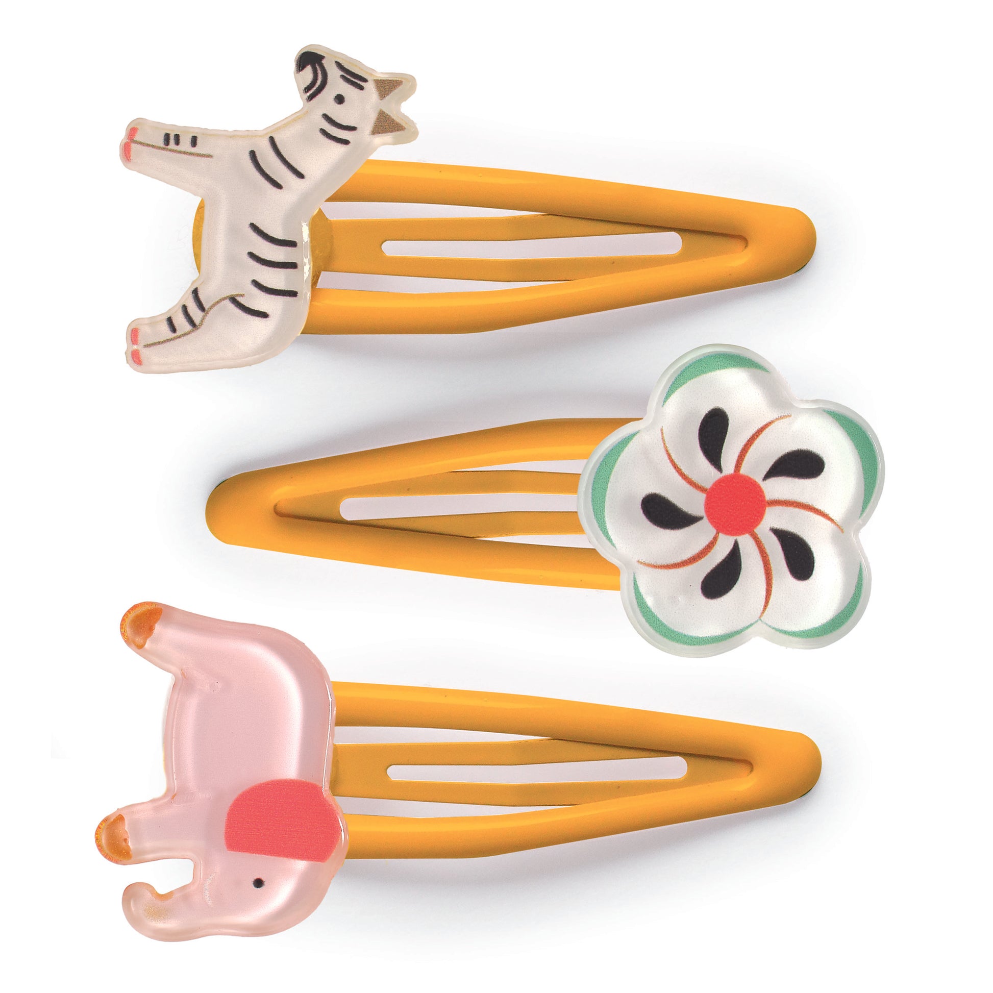 PLUME Arte / Manualidades et 3 Pinches para el Pelo Nadette – Accesorios Infantiles- Djeco DD05704