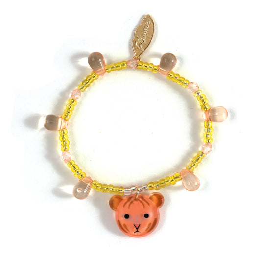 PLUME Arte / Manualidades Pulsera Felindra – Accesorio Infantil con Dije de Tigres- Djeco DD05702