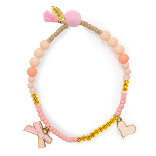 PLUME Arte / Manualidades Pulsera Gisèle – Accesorio Infantil con Dijes de Balle- Djeco DD05782