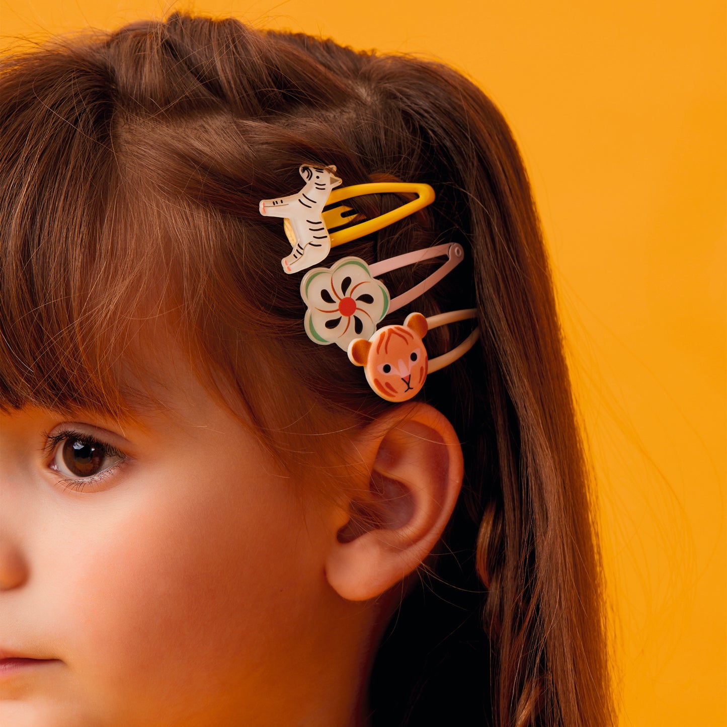 PLUME Arte / Manualidades Set 3 Pinches para el Pelo Colomba – Accesorios Infantiles- Djeco DD05703