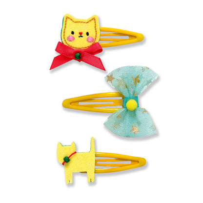 PLUME Arte / Manualidades Set 3 Pinches para el Pelo Mina – Accesorios Infantiles- Djeco DD05743