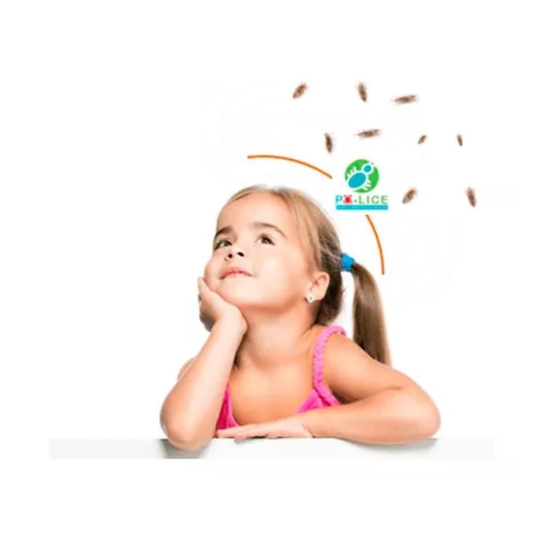 Po-lice Seguridad Colets repelentes de piojos para el cabello PLCE