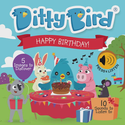 Libro Interactivo Musical Happy Birthday - Ditty Bird