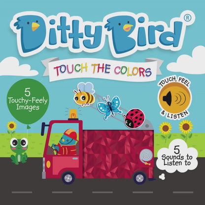 Libro Interactivo Musical Touch the Colors - Ditty Bird