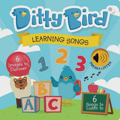 Libro Interactivo Musical Learning Songs - Ditty Bird