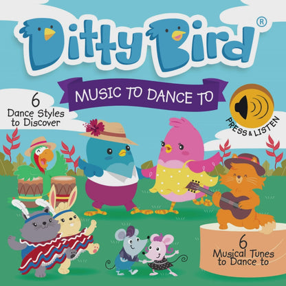 Libro Interactivo Musical Music to dance to - Ditty Bird