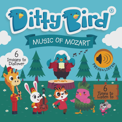 Libro Interactivo Musical Music of Mozart - Ditty Bird