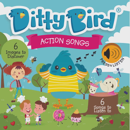 Libro Interactivo Musical Action Songs - Ditty Bird