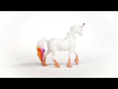 Yegua de Unicornio arcoíris coleccionable Bayala - Schleich