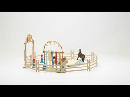 Set de entrenamiento Agility para ponis - Schleich