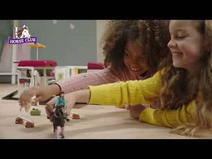 Casa rodante con zona para caballos coleccionables - Schleich