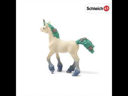 Potrillo de unicornio florido coleccionable - Schleich