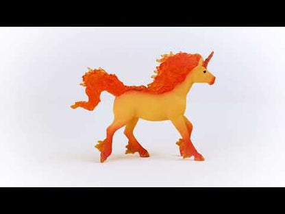Unicornio de Fuego Elemental coleccionable Bayala- Schleich