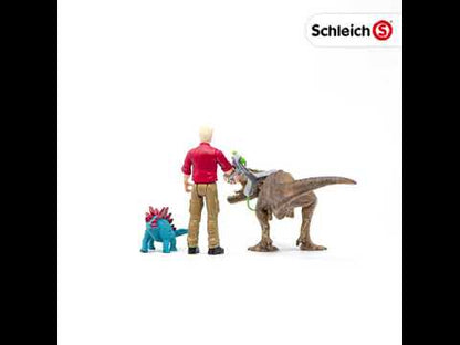 Set de juegos Ataque del Tiranosaurio Rex - Schleich