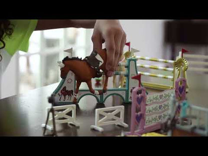 Set de competencia amistosa del Club de Caballos - Schleich
