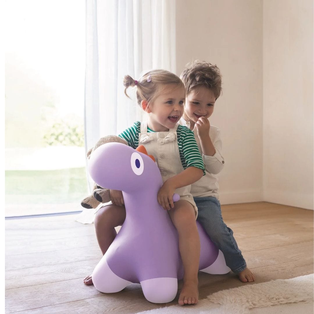 QUUT Flotadores Saltarina con forma de dinosaurio lavanda - Quut QU173731