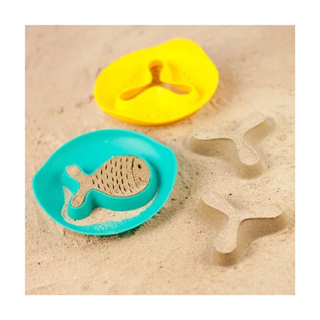 QUUT Juegos de Exterior 4 Moldes mágicos de playa QU171201
