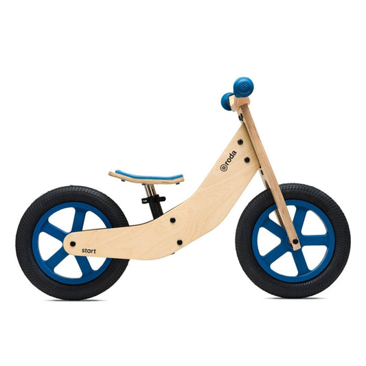 Roda Bicis Bicicleta de Equilibrio Start Azul 1117