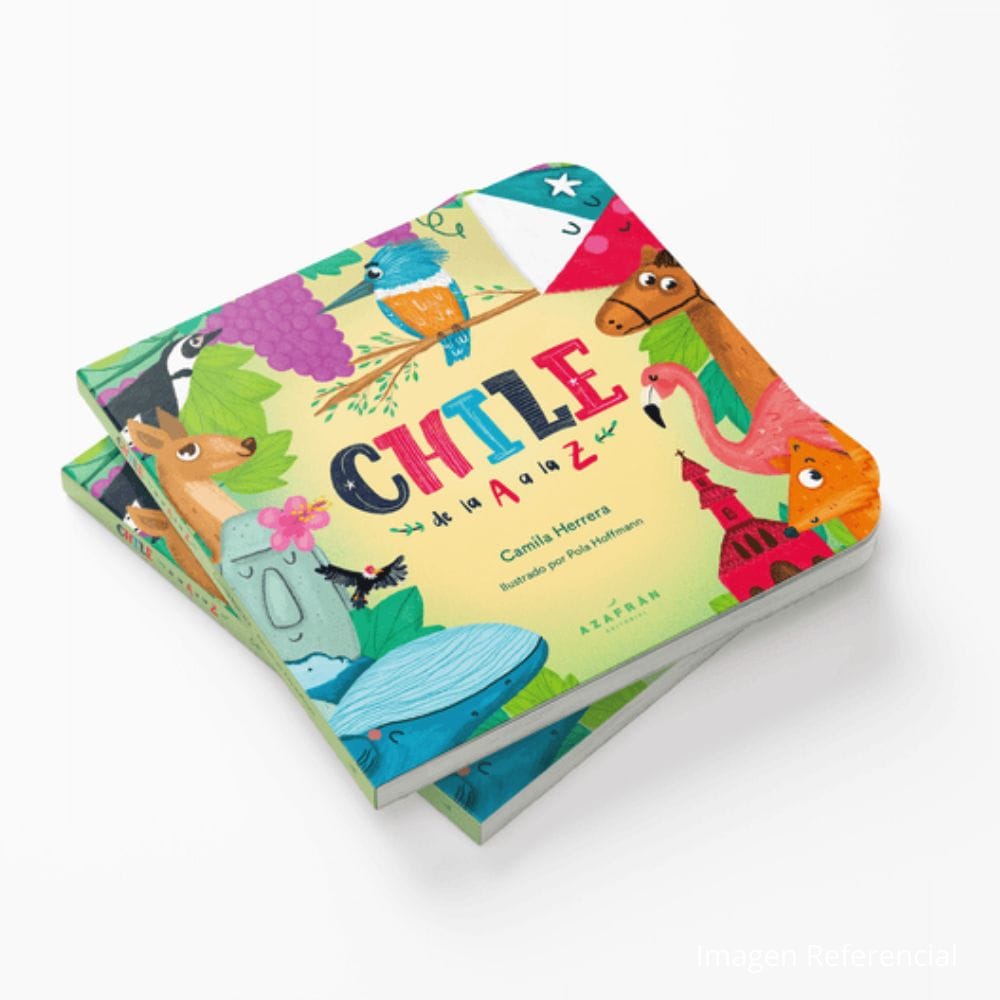 Rosa Libros Libro Libro Chile de la A a la Z - Rosa Libros 9789566440070