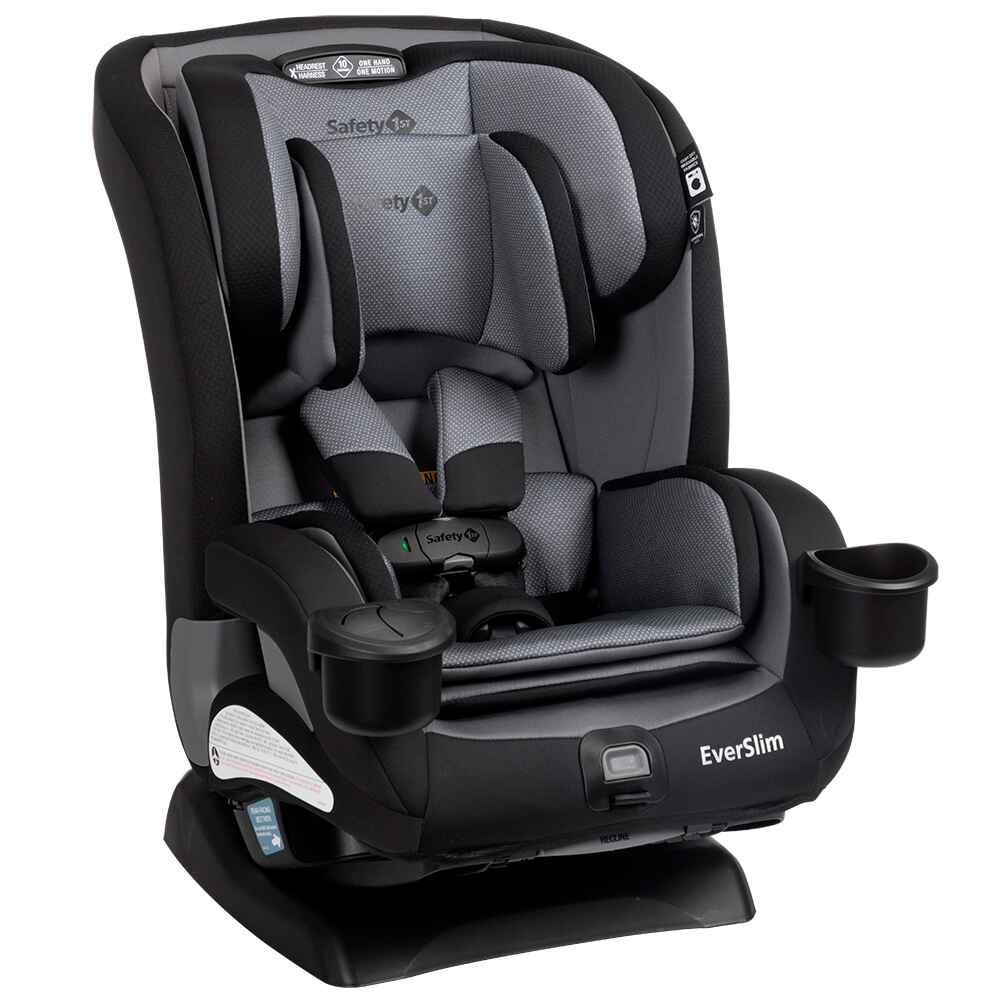 Safety 1st Silla de auto convertible Silla de Auto Convertible Everslim Negro Safety 1st 014950SLIMB
