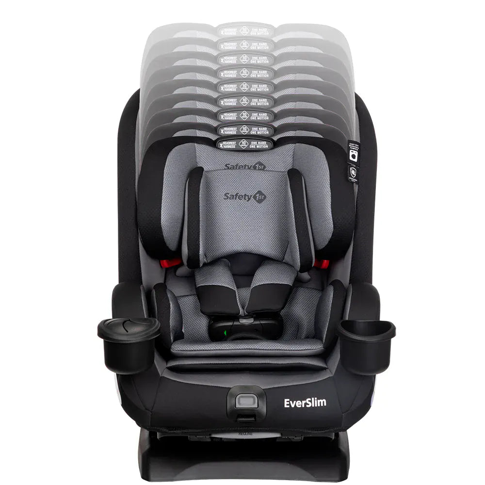 Safety 1st Silla de auto convertible Silla de Auto Convertible Everslim Negro Safety 1st 014950SLIMB