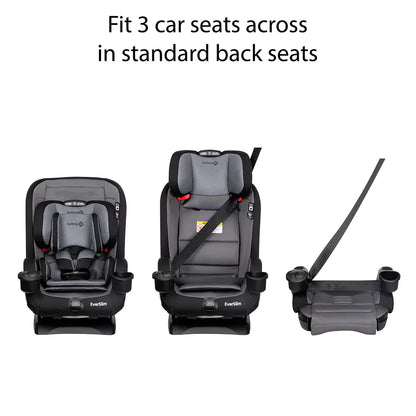 Safety 1st Silla de auto convertible Silla de Auto Convertible Everslim Negro Safety 1st 014950SLIMB