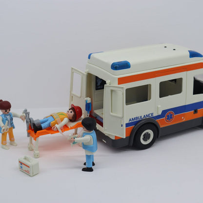 Sami Toys Vehículos de emergencia Ambulancia con luz y sonido - Samy Toys CJ-4277559
