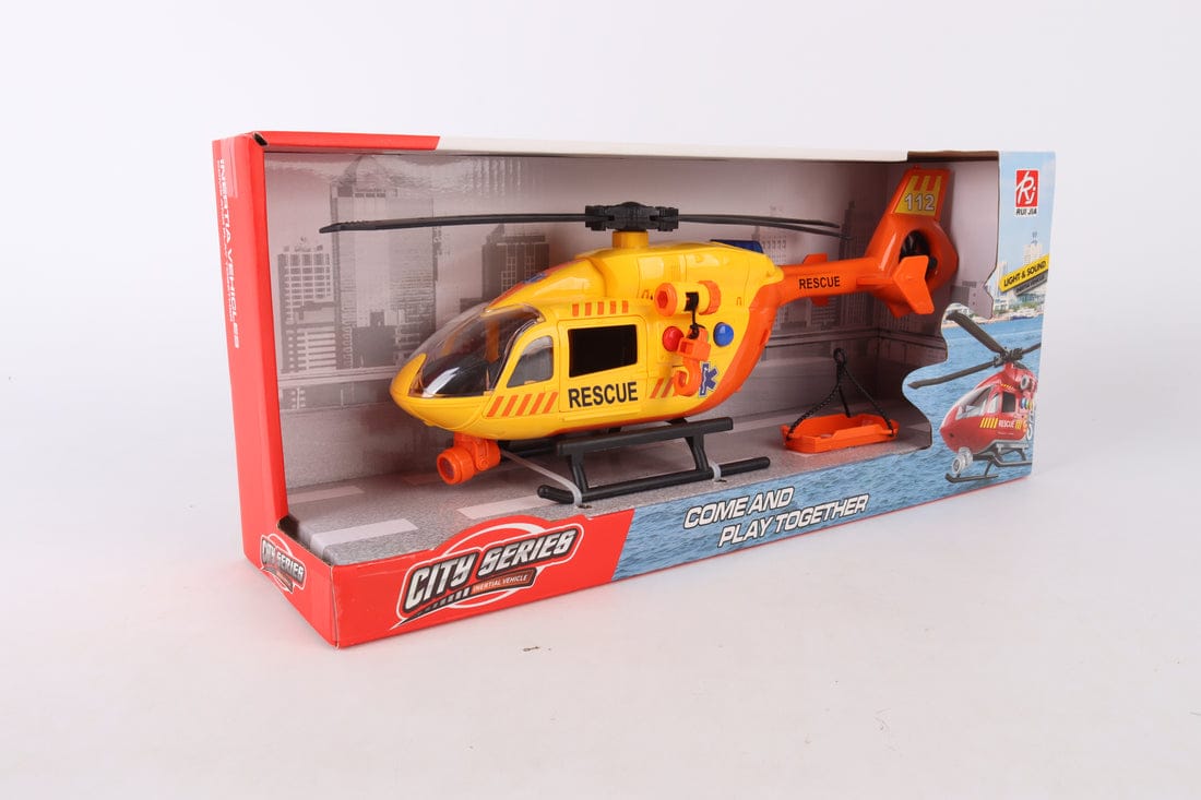 Sami Toys Vehículos de emergencia Helicóptero de Rescate - Samy Toys CJ-4506441