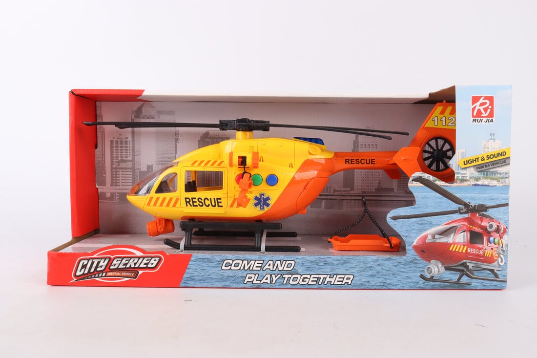 Sami Toys Vehículos de emergencia Helicóptero de Rescate - Samy Toys CJ-4506441