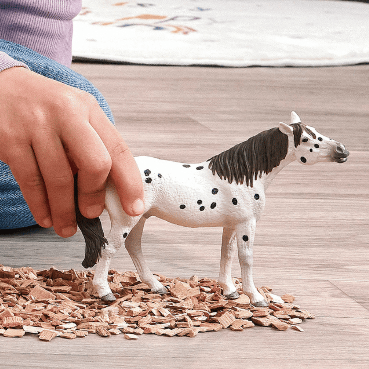 Schleich Animales y Dinosaurios Caballo Knabstrupper coleccionable Horse Club - Schleich SCH14916
