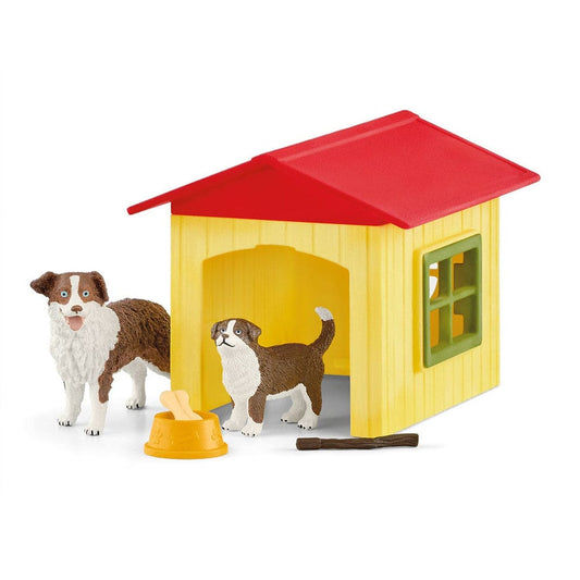 Schleich Animales y Dinosaurios Casa del perro amistoso coleccionable Farm World - Schleich SCH42573