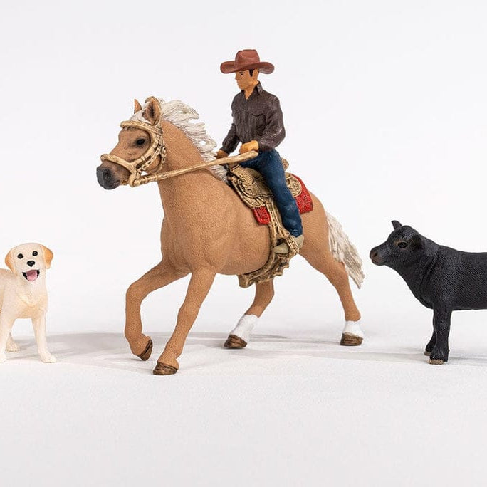 Schleich Animales y Dinosaurios Equitación del Oeste coleccionable Farm world - Schleich SCH42578