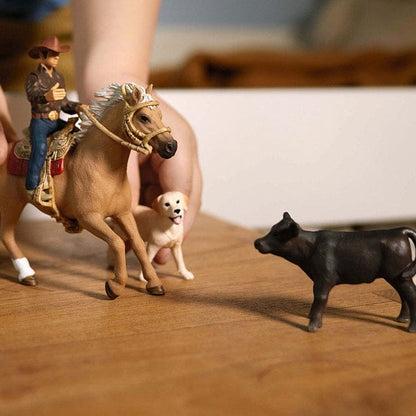Schleich Animales y Dinosaurios Equitación del Oeste coleccionable Farm world - Schleich SCH42578