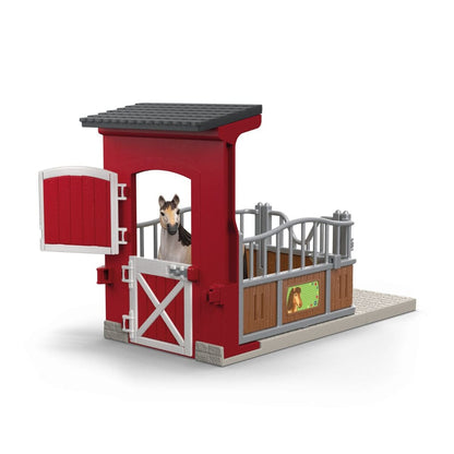 Schleich Animales y Dinosaurios Establo para yegua Mustang coleccionable Horse Club - Schleich SCH42724