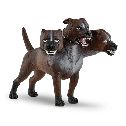 Schleich Animales y Dinosaurios Fluffy / perro de tres cabezas - Schleich SCH13990