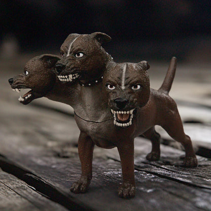 Schleich Animales y Dinosaurios Fluffy / perro de tres cabezas - Schleich SCH13990