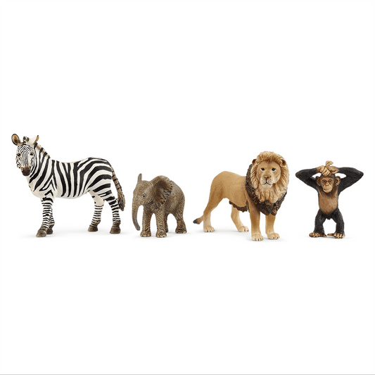 Schleich Animales y Dinosaurios Juego de inicio de vida salvaje África coleccionable - Schleich SCH42721