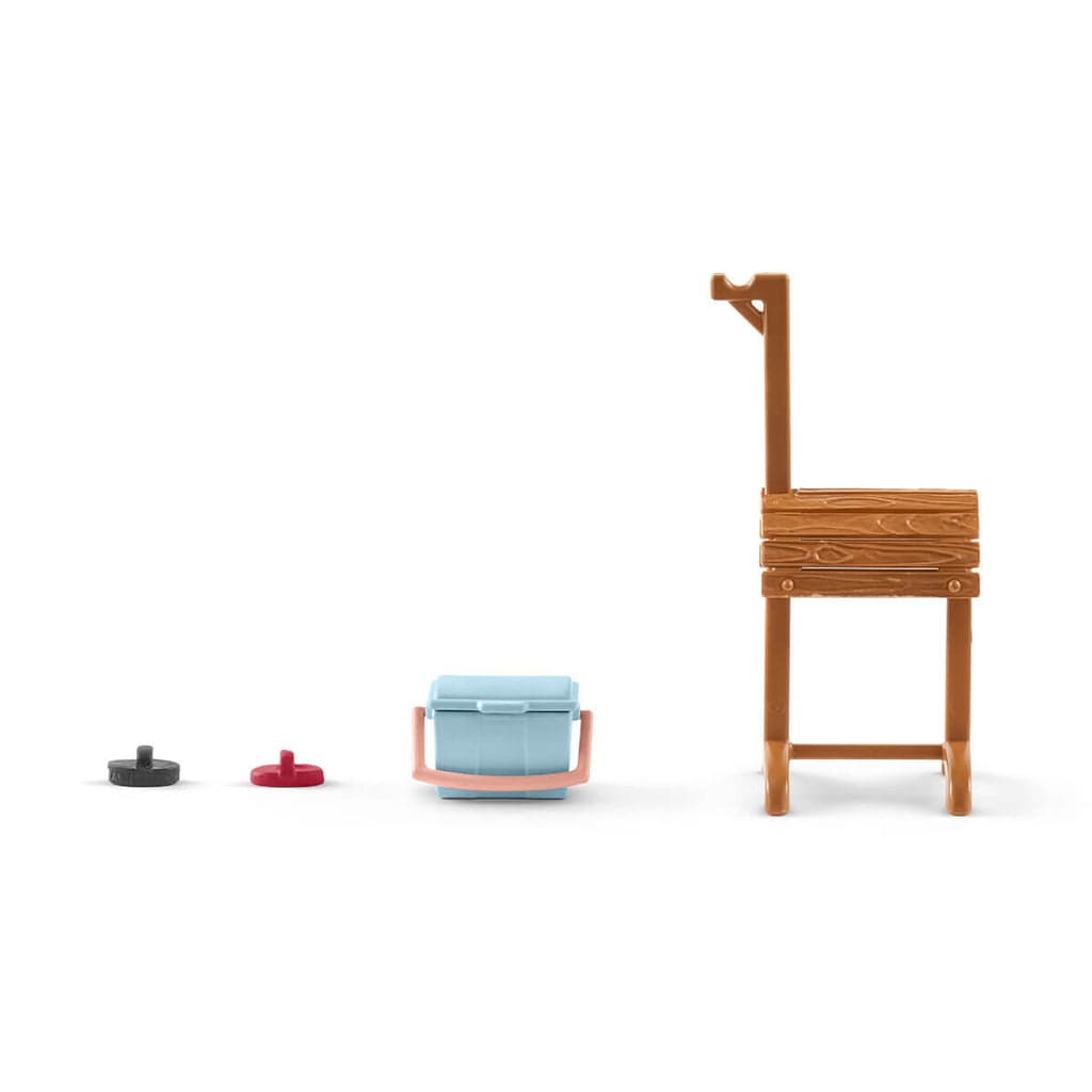 Schleich Animales y Dinosaurios Lavadero de caballos con Emily & Luna coleccionable Horse club - Schleich SCH42438