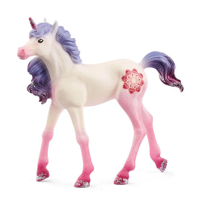 Schleich Animales y Dinosaurios Potrillo de unicornio mandala coleccionable - Schleich SCH70716