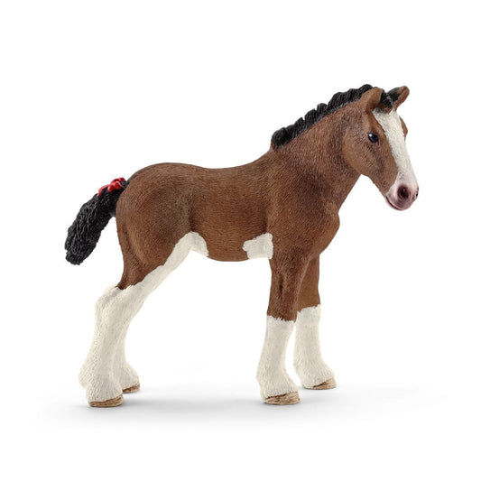 Schleich Animales y Dinosaurios Potro clydesdale coleccionable - Schleich SCH13810
