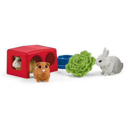 Schleich Animales y Dinosaurios Refugio para conejos y cobayas coleccionable Farm World - Schleich SCH42500