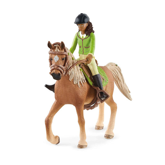 Schleich Animales y Dinosaurios Set Club de Caballos de Sarah & Mystery - Schleich SCH42542